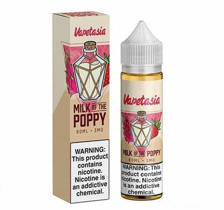 Milk of the Poppy E liquid by Vapetasia - Vape Here Store