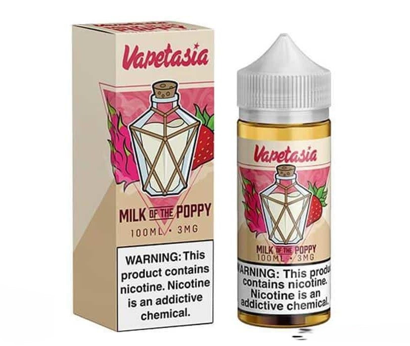Milk of the Poppy E liquid by Vapetasia - Vape Here Store