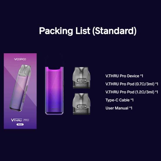 VOOPOO V THRU PRO 25W POD KIT 900MAH - Vape Here Store