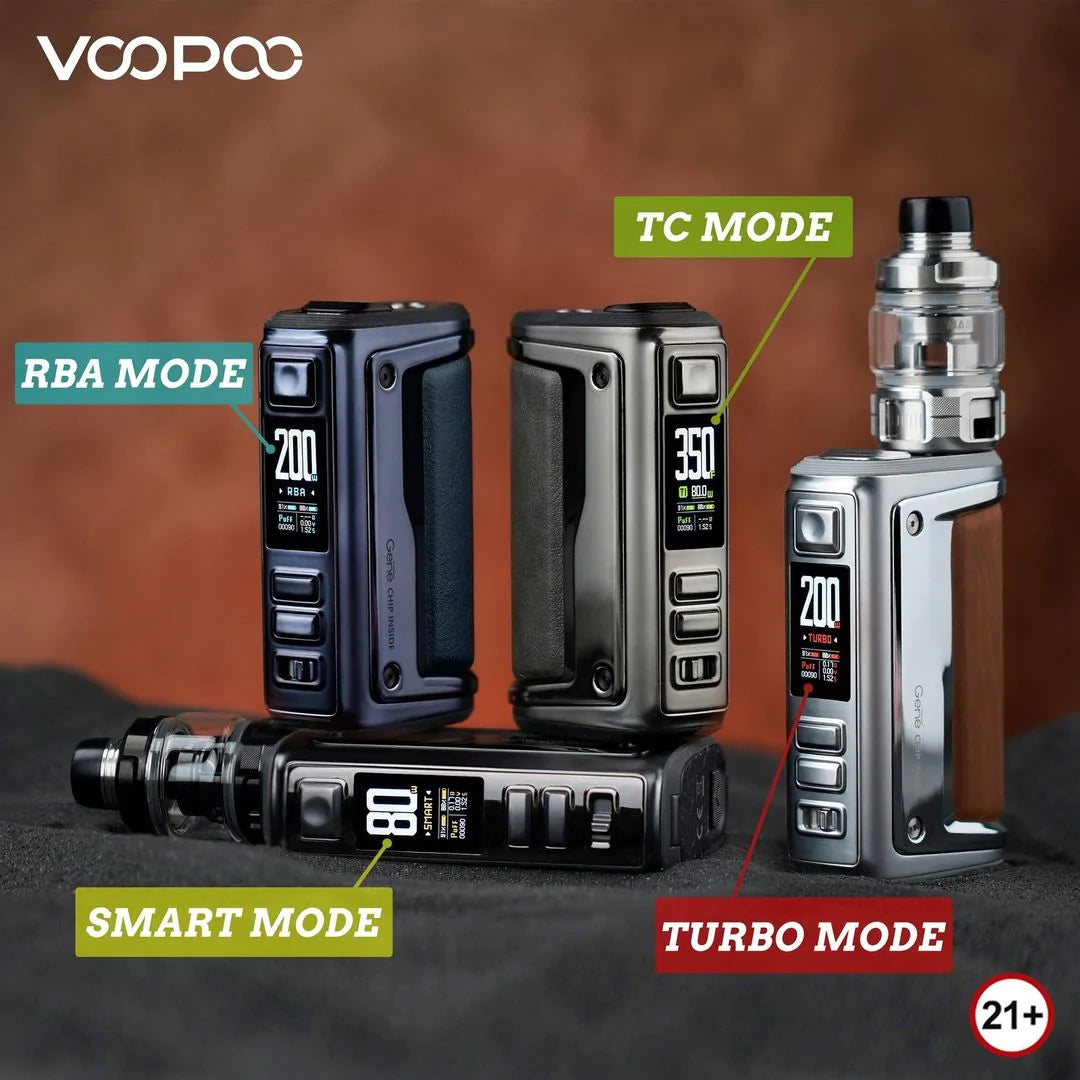 VOOPOO ARGUS GT2 200W Starter Kit with 6.5ml Maat Tank New - Vape Here Store