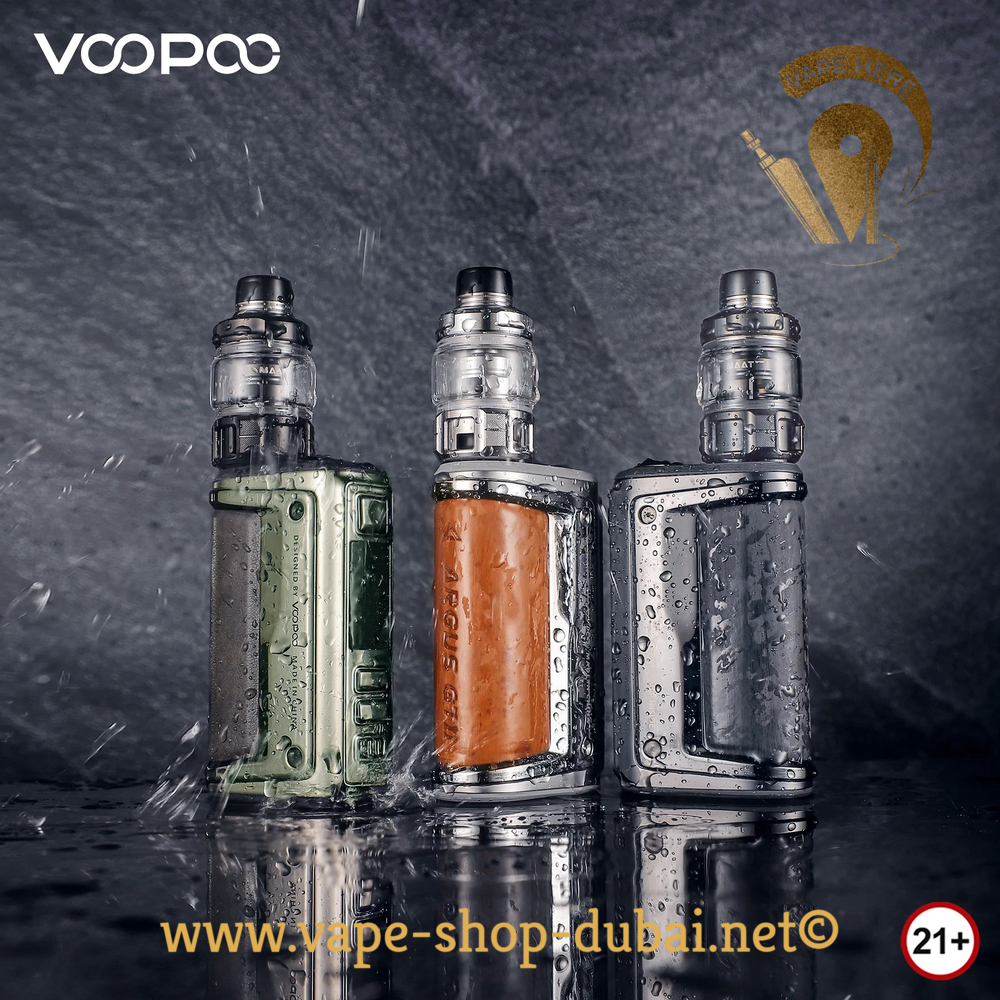 VOOPOO ARGUS GT2 200W Starter Kit with 6.5ml Maat Tank New - Vape Here Store