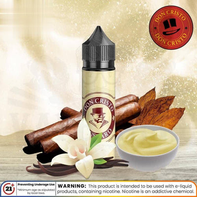 Don Cristo Custard 60ml E juice by PGVG - Vape Here Store