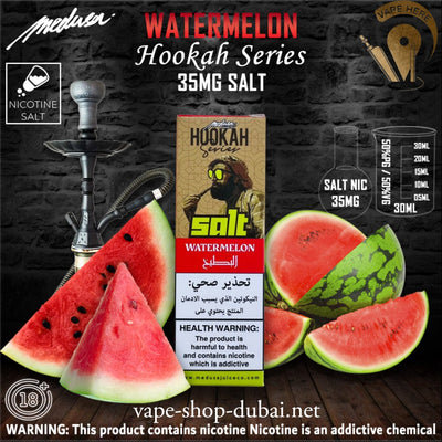 MEDUSA JUICE WATERMELON SALTNIC 30ML - HOOKAH SERIES - Vape Here Store