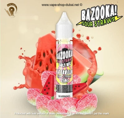 Watermelon 30ml Saltnic by Bazooka - Vape Here Store