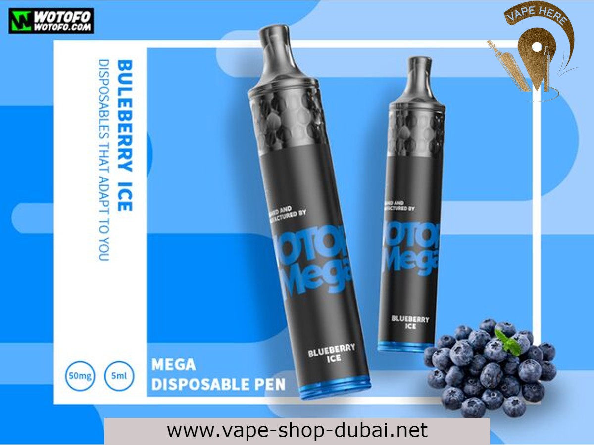 WOTOFO Mega Disposable 1500 Puffs-50mg - Vape Here Store