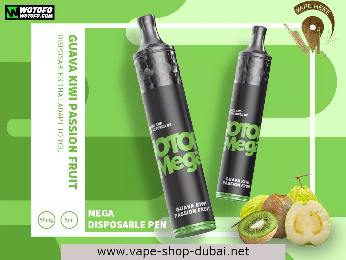 WOTOFO MEGA Dubai UAE Guava kiwi passion fruits