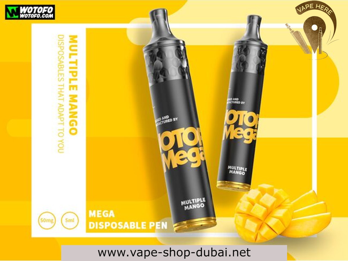 WOTOFO Mega Disposable 1500 Puffs-50mg - Vape Here Store