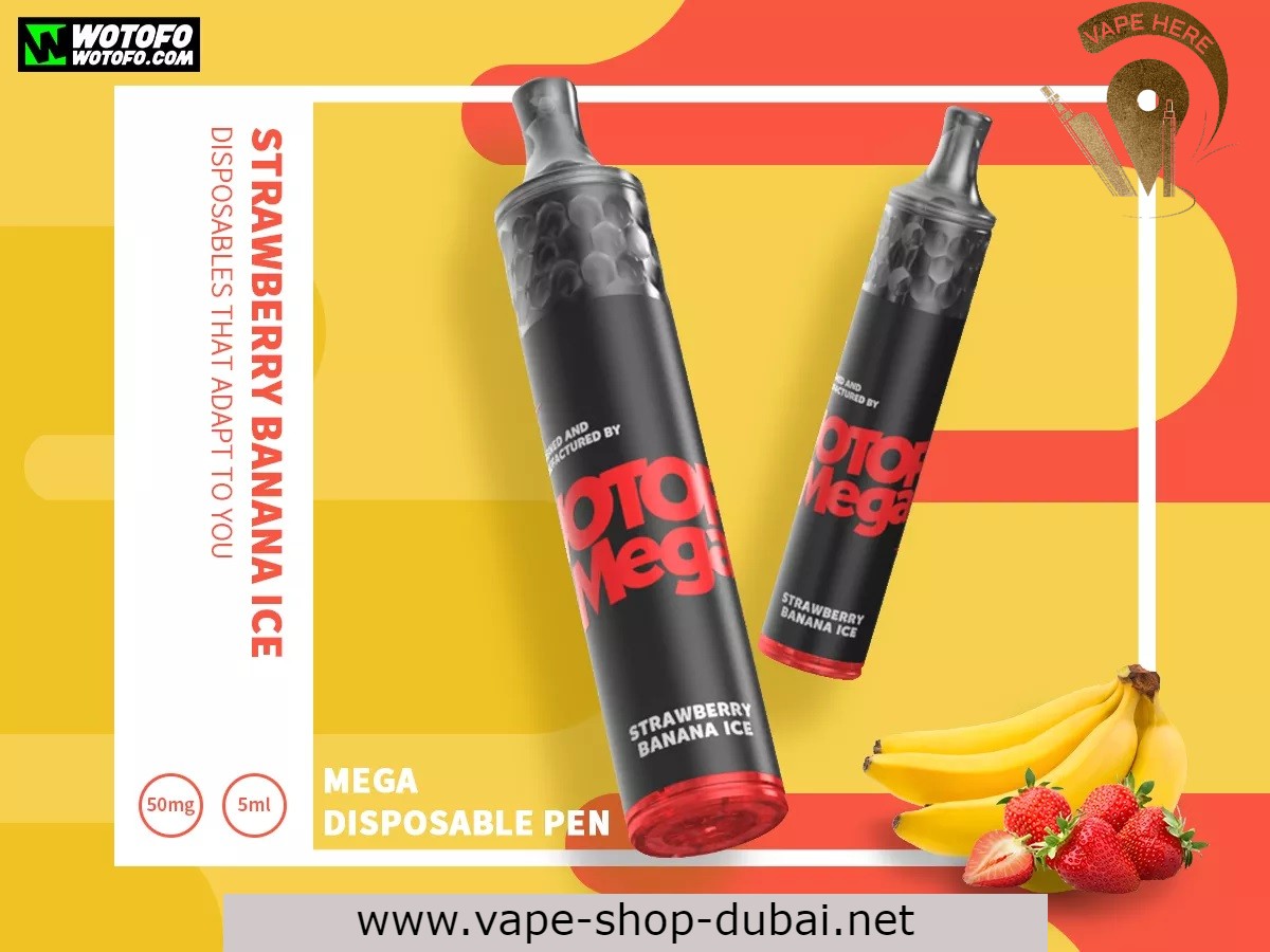 WOTOFO Mega Disposable 1500 Puffs-50mg - Vape Here Store