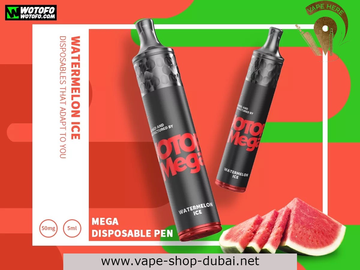 WOTOFO Mega Disposable 1500 Puffs-50mg - Vape Here Store