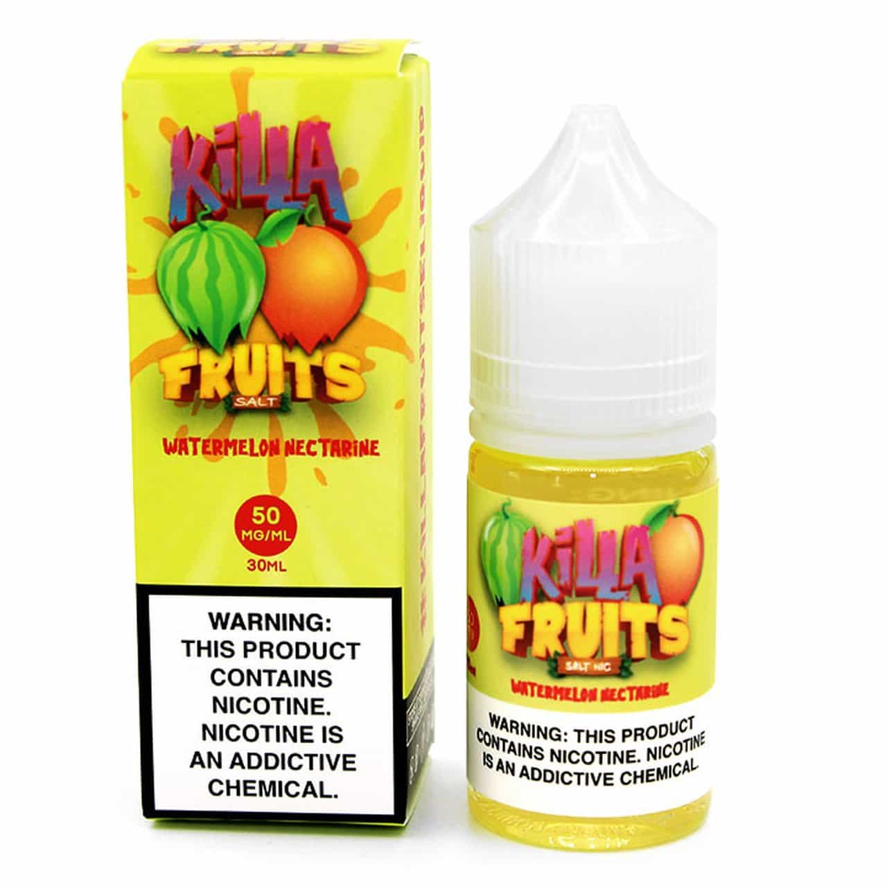 Watermelon Nectarine 30ml Saltnic by Killa Fruits - Vape Here Store