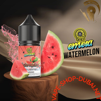 EMESA WATERMELON SALTNIC 30ML - Vape Here Store