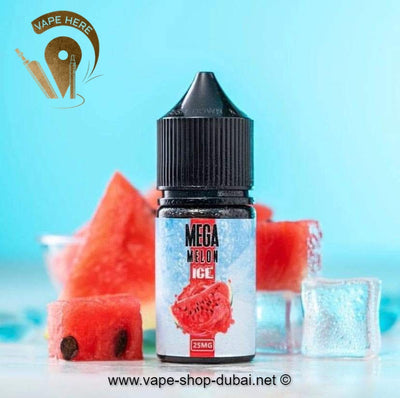 Mega Melon Ice 30ml SaltNic by Grand E Liquid - Vape Here Store