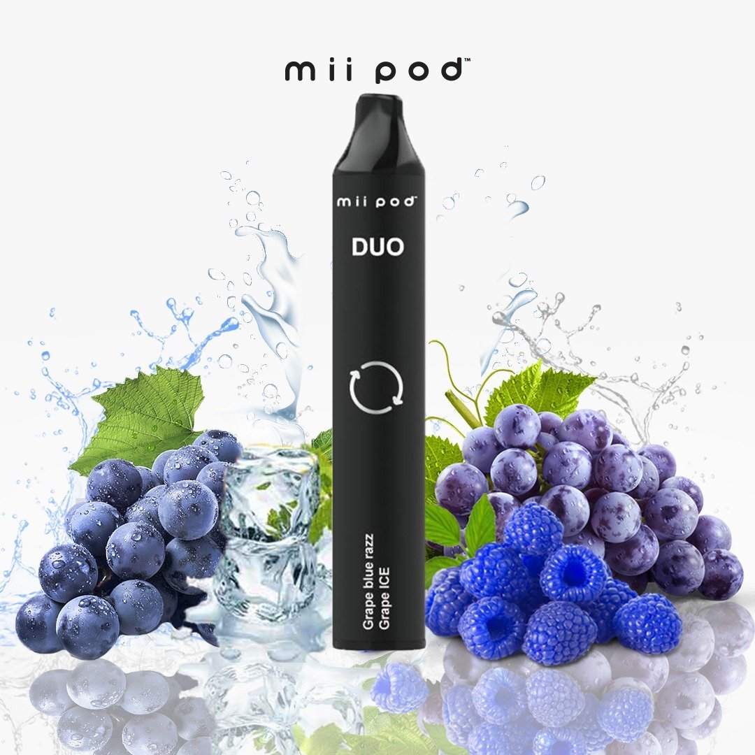 Mii Pod DUO Disposable Pods - (1500 Puffs) - Vape Here Store