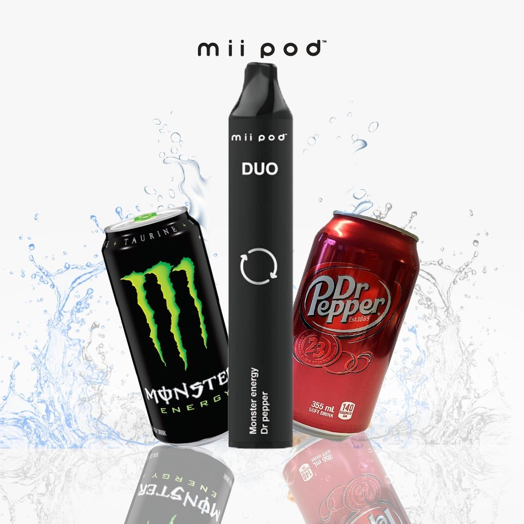 Mii Pod DUO Disposable Pods - (1500 Puffs) - Vape Here Store