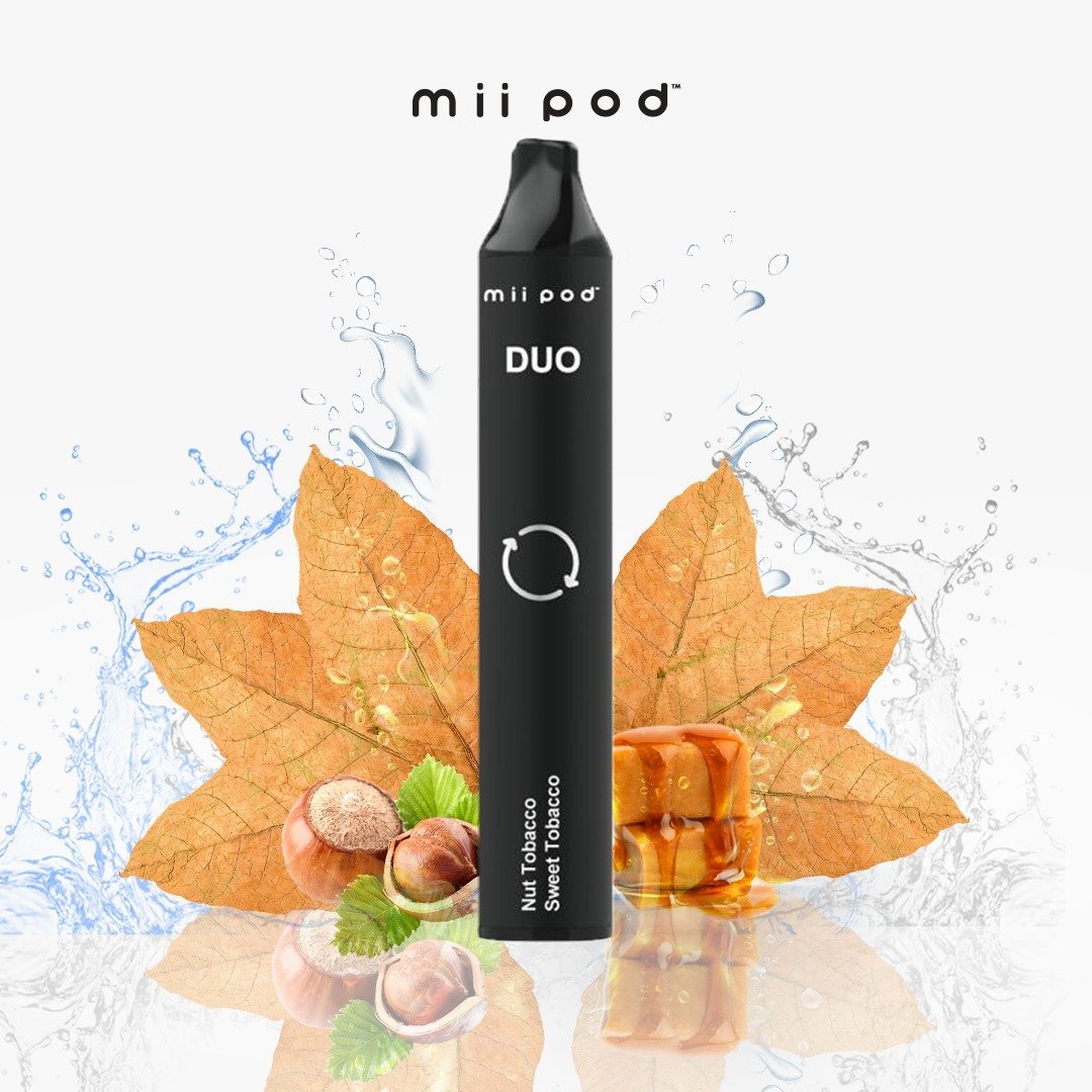 Mii Pod DUO Disposable Pods - (1500 Puffs) - Vape Here Store