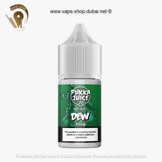 DEW - BY PUKKA JUICE  30ml SALTNIC - Vape Here Store