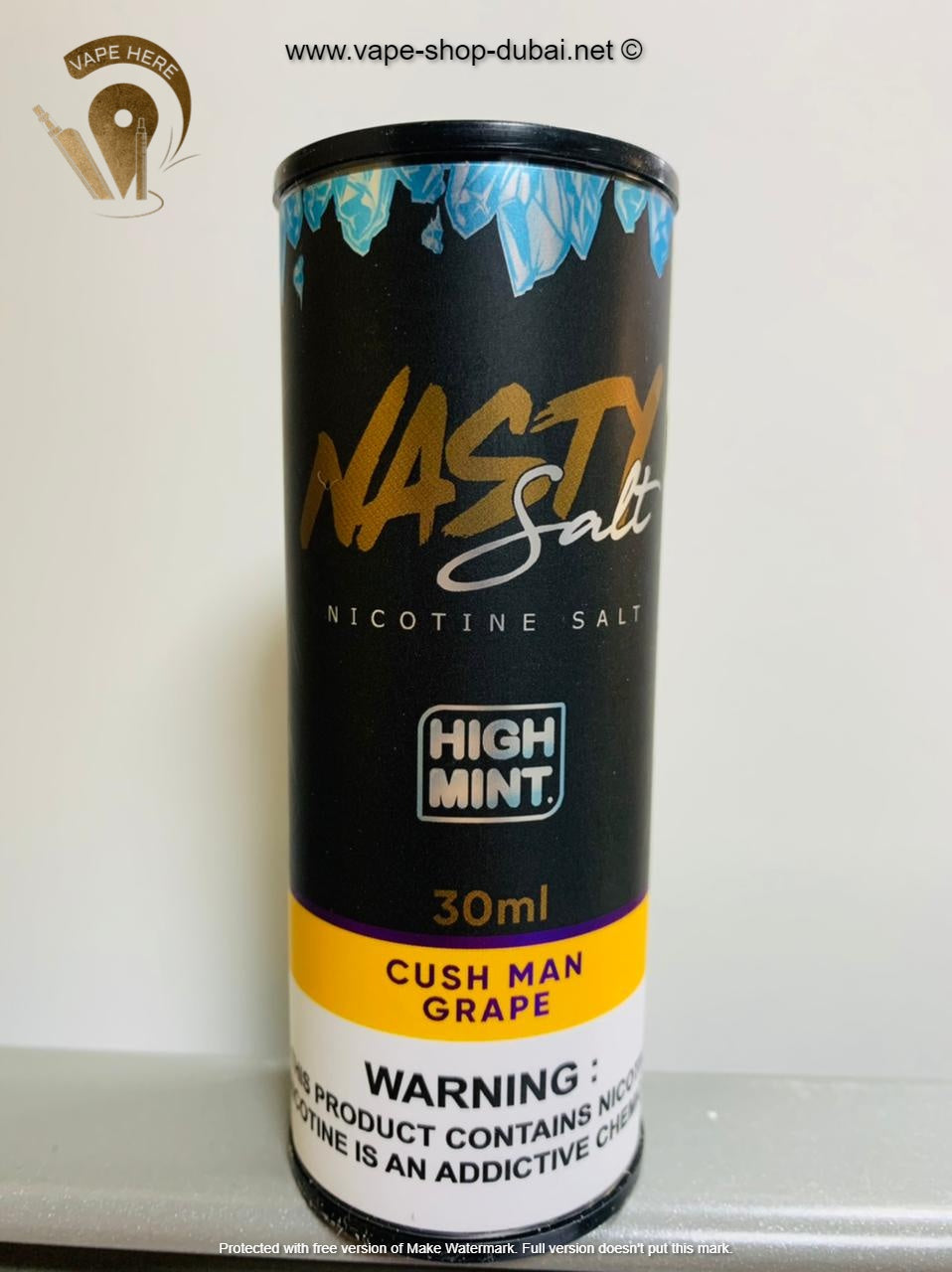 High Mint Cush Man Grape - Nasty 30ml - Vape Here Store