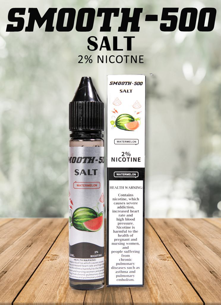 Smooth 500 Salt - Watermelon 30ml - Vape Here Store