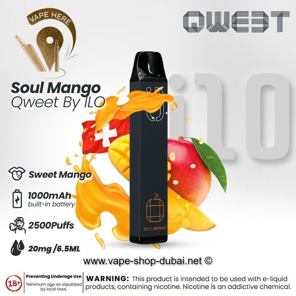 QWEET MESH DISPOSABLE 2500 PUFFS - Vape Here Store