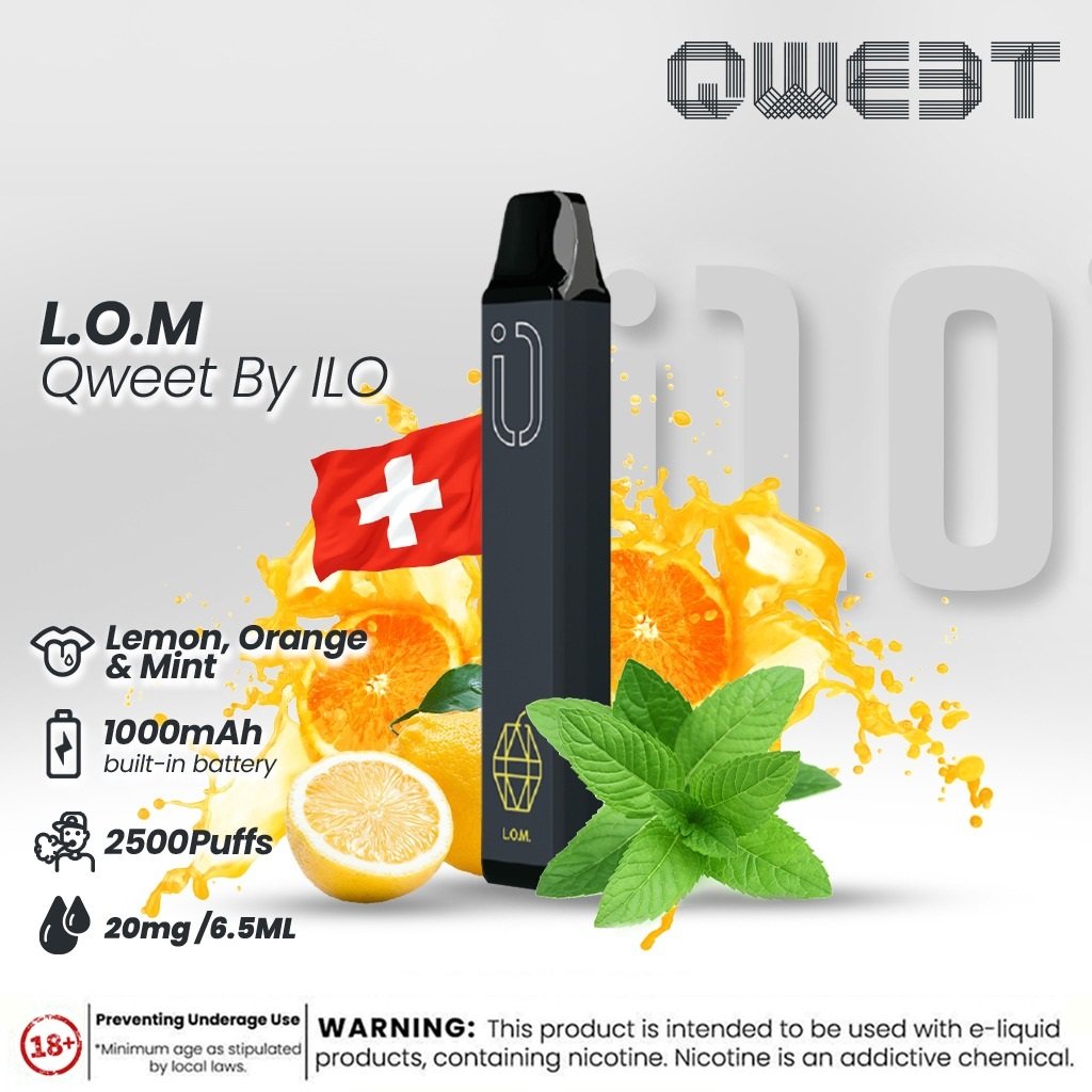 QWEET MESH DISPOSABLE 2500 PUFFS - Vape Here Store