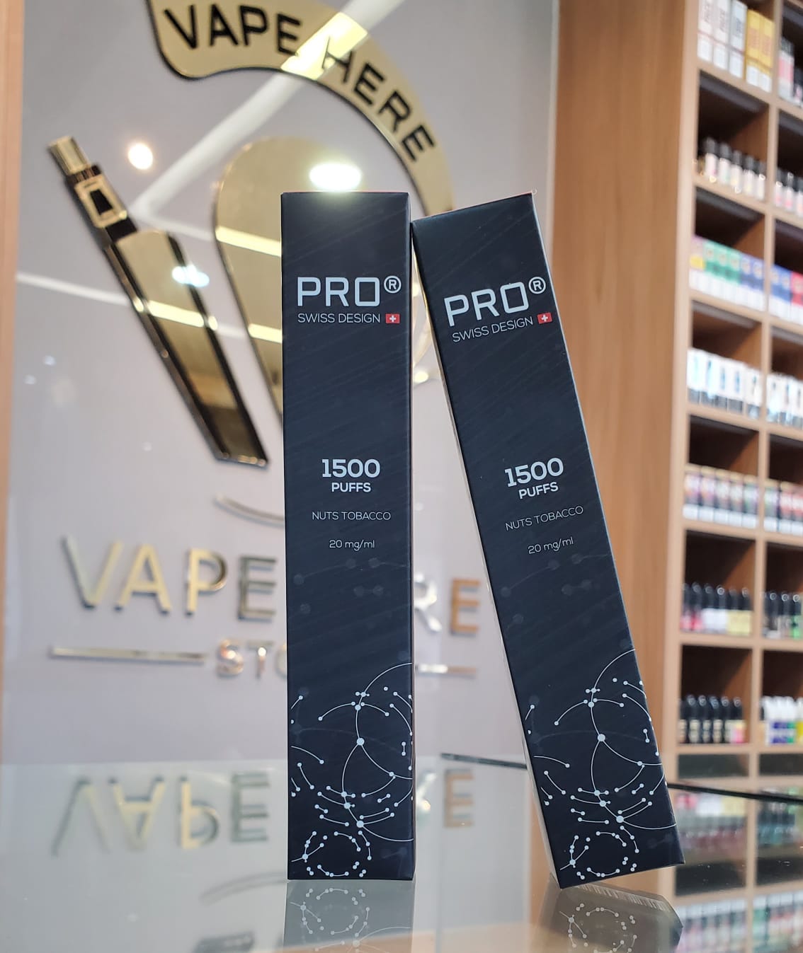 SWISS PRO Disposable Pod System - 1500 Puffs - 20 mg