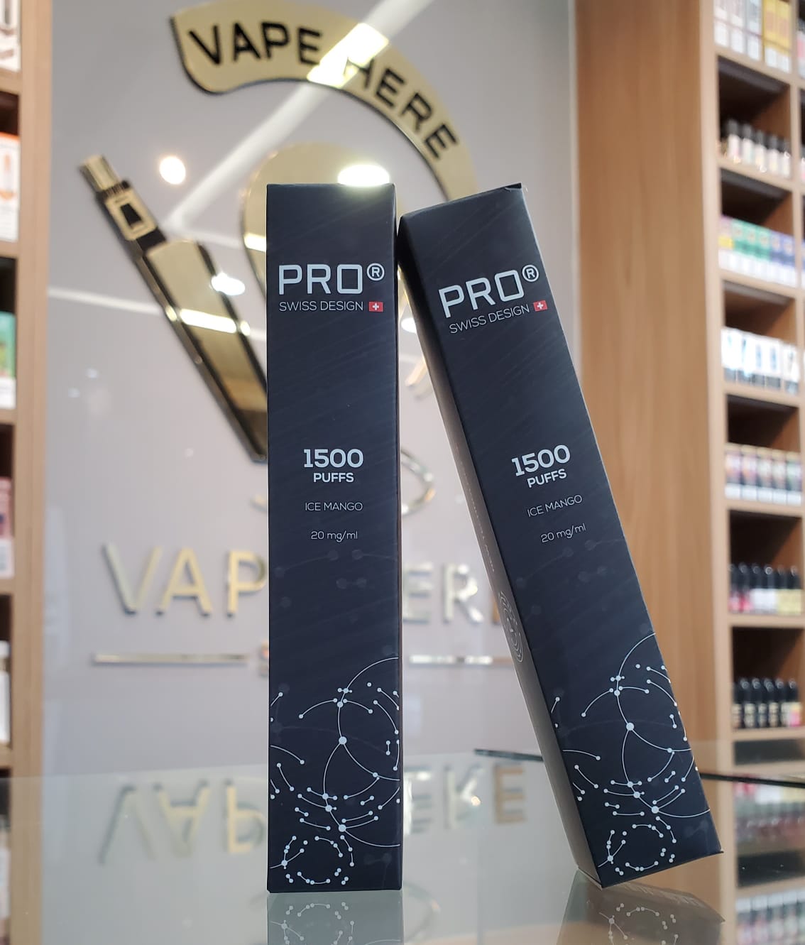 SWISS PRO Disposable Pod System - 1500 Puffs - 20 mg