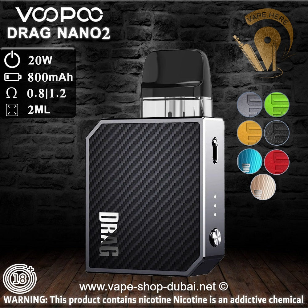 VOOPOO DRAG Nano 2 Pod Kit 800mAh - Vape Here Store