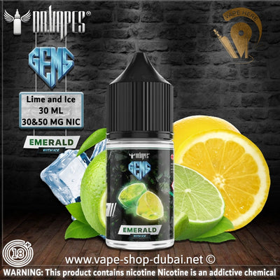 EMERALD LIMY LEMON -  SaltNic 30ml by Dr Vapes (GEMS Series) - Vape Here Store