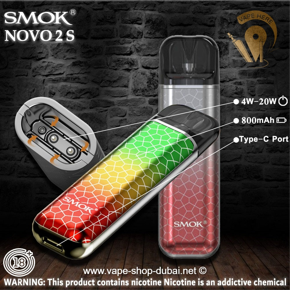 SMOK NOVO 2S Pod Kit - 20W - Vape Here Store