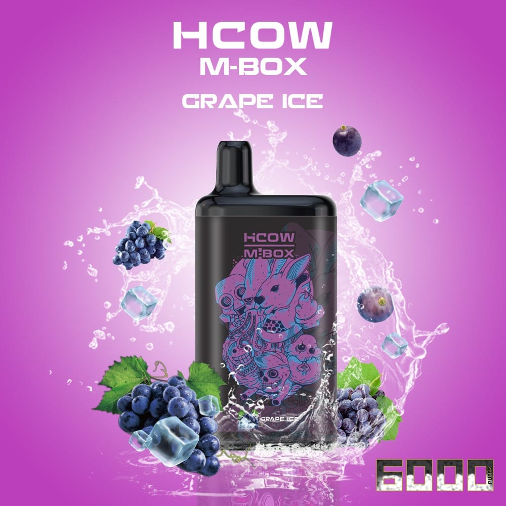 HCOW M-Box Disposable Vape 6000 Puffs - Vape Here Store