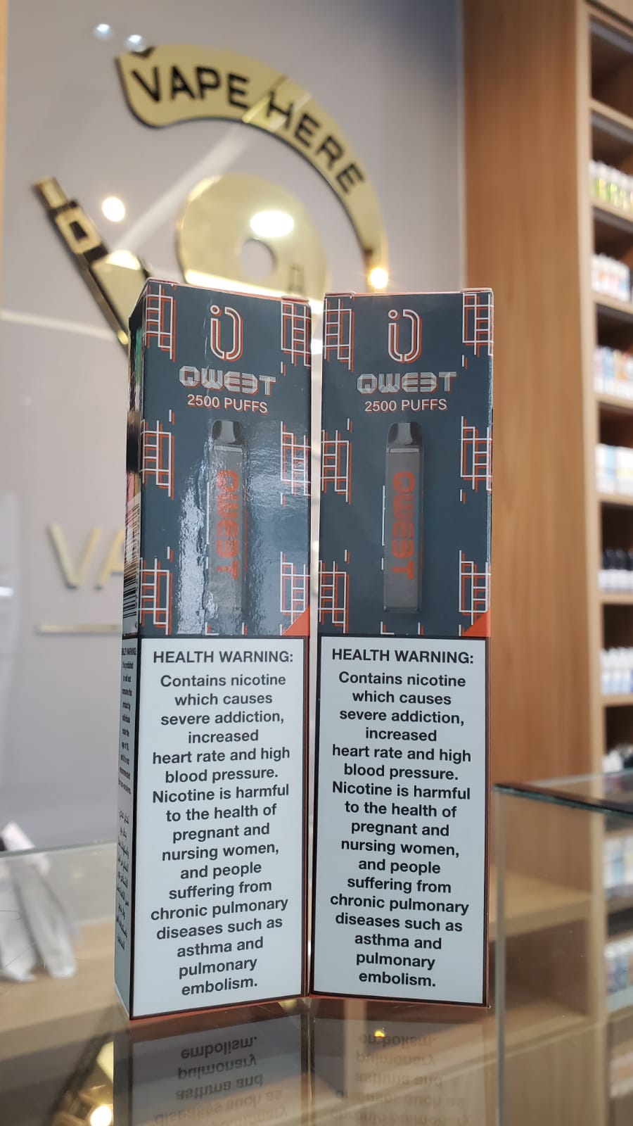 QWEET MESH DISPOSABLE 2500 PUFFS