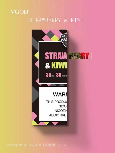 VGOD Strawberry & Kiwi Nic Salts - 30ml - Vape Here Store