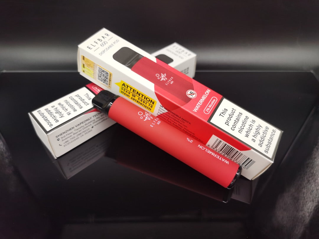 Elf Bar 600 Puffs Disposable 20 mg Nicotine | Vape Dubai Fast Delivery |  Vape Here Store | Vape Here Store