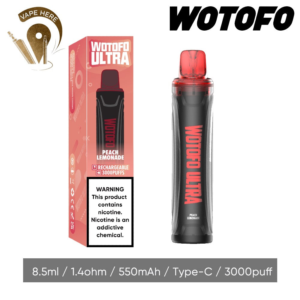 WOTOFO Ultra Disposable 3000 Puffs-20mg