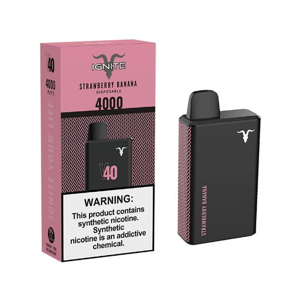 IGNITE – V40 (4000+ Puffs) Disposable Vape - Vape Here Store