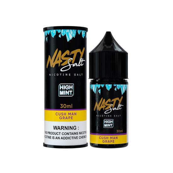 High Mint Cush Man Grape - Nasty 30ml - Vape Here Store