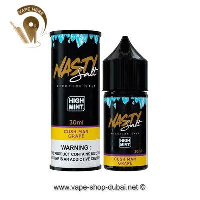 High Mint Cush Man Grape - Nasty 30ml - Vape Here Store