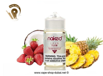 Naked 100 - Lava Flow 60ml / 50ml - Vape Here Store