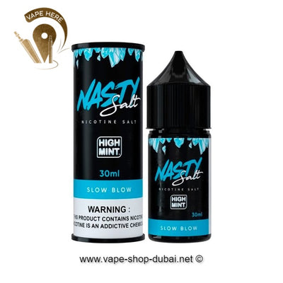 High Mint Slow Blow - Nasty 30ml - Vape Here Store