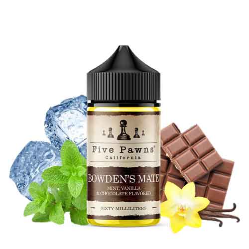 Bowden's Mate - 60ml E liquid by Five Pawns California - Vape Here Store