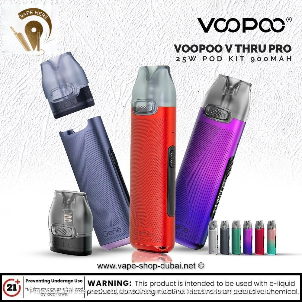 VOOPOO V THRU PRO 25W POD KIT 900MAH - Vape Here Store