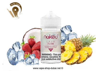 Naked 100 - Lava Flow Ice 60ml / 50 ml - Vape Here Store