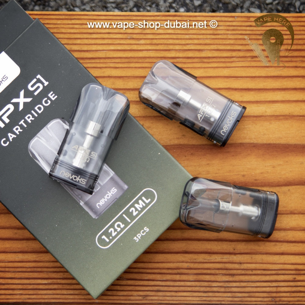 Nevoks APX S1 Cartridge 2ml 3PCS | Vape Near Me | Vape Dubai Fast Delivery  | Vape Here Store