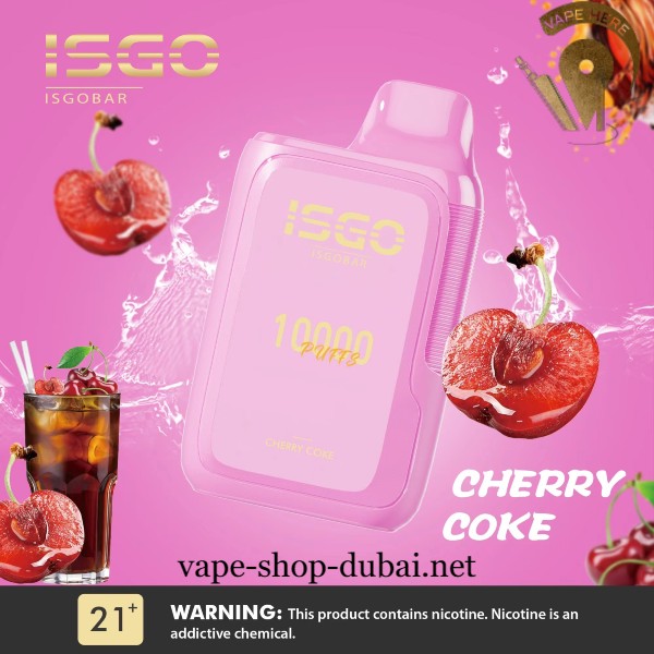 ISGO BAR 10,000 PUFFS DISPOSABLE VAPE - Vape Here Store