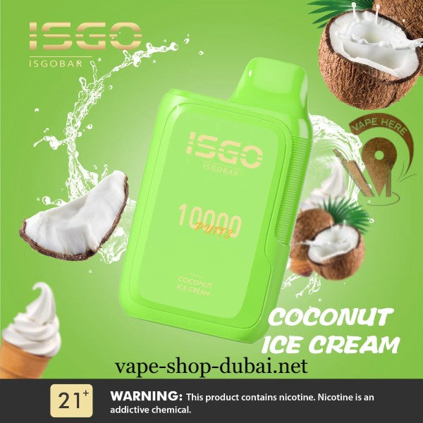 ISGO BAR 10,000 PUFFS DISPOSABLE VAPE - Vape Here Store