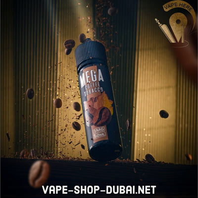 MEGA COFFEE TOBACCO 60ML E-LIQUID -GRAND E-LIQUID - Vape Here Store