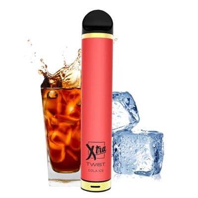 XTRA Twist Disposable Vaporiser - with adjustable airflow - Cola Ice - Pods - UAE - KSA - Abu Dhabi 