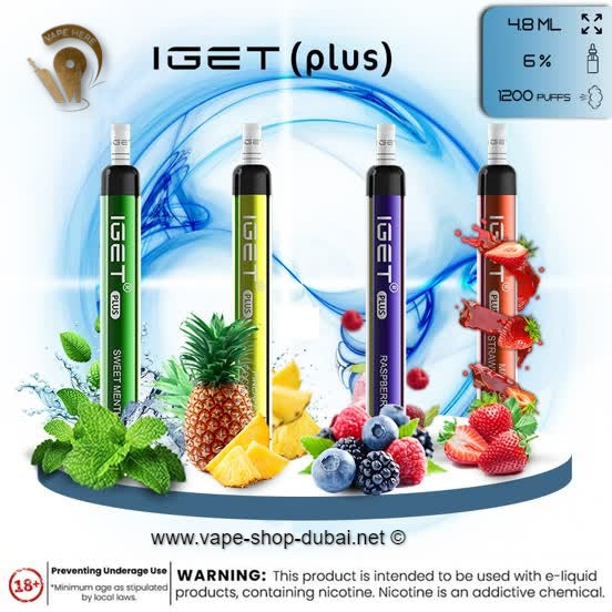 IGET PLUS Disposable Pod Device (1200 PUFF) - Vape Here Store