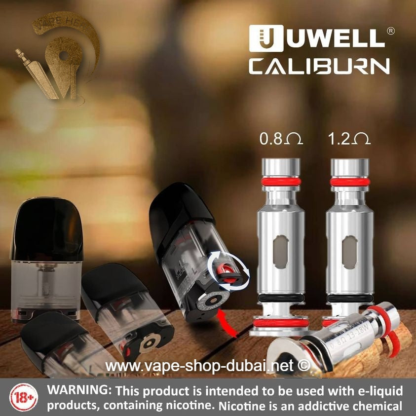 Uwell Caliburn G2 Pod System Kit 750mAh - Vape Here Store