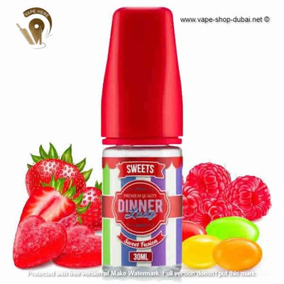 Tuck Shop Sweet Fusion SaltNic - Dinner Lady - Vape Here Store